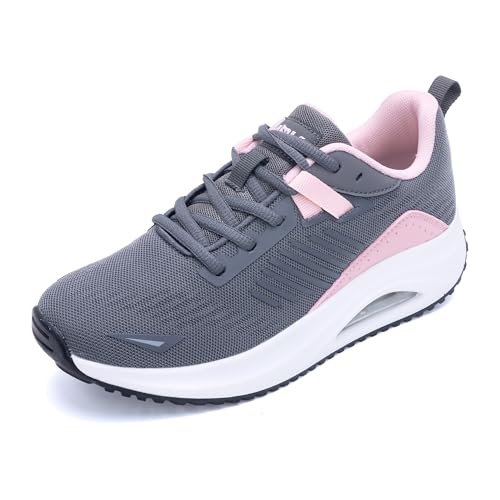Image of Gyeice Women's Walking Shoes Arch Support Orthotic Breathable Tennis Sneakers for Plantar Fasciitis Pain Relief US 5.5-11