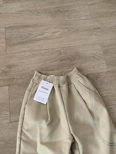 Flioko Toddler Boy‘s Pants (US, Age, 3 Years, Khaki)4