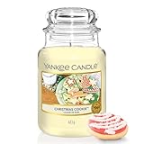 Yankee Candle Scented Candle | Christmas Cookie Large Jar Candle | Long Burning Candles: up to 150 Hours