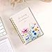 LOEVOERO 2pcs Inspirational Spiral Notebook with Inspirational Bible Verses,PSALM 23:3 He Restores My Soul 50 Pages 5.5x 8.3inch, Ideal Birthday or Christian Gifts, Ideal for School or Office。