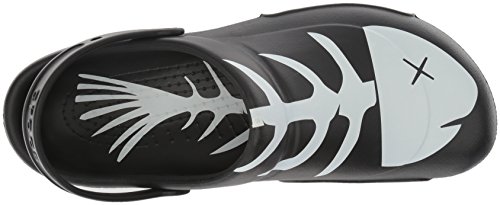 Image of Crocs Unisex Adult Crocs@Work Clog 204044-0CD Black /White /Black M7W9