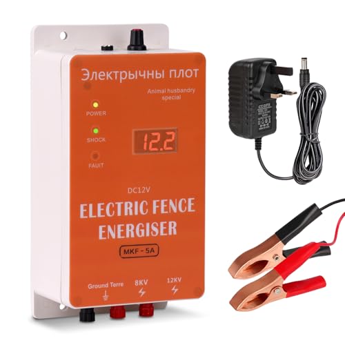 Electric Fence Solar Energiser Charger Controller Horse Cattle Poultry Farm Animal Fence Livestock Tools Accessory Part