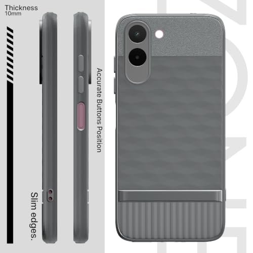 Image of Outlouders Back Cover for OnePlus N6x | Full Camera Protection | TPU Soft Flexible Shockproof Bumper Case (Grey)