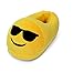 L'uomo/donne/Kid unisex Emoji sveglia molle del fumetto pantofole caldo accogliente farcito molle della famiglia coperta baboosh casa della famiglia,Scarpe inverno caldo(Occhiali da sole)
