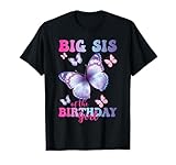 Photo Gallery abbinamento per festa a forma di farfalla big sister of the birthday girl maglietta Photo Gallery abbinamento per festa a forma di farfalla big sister of the birthday girl maglietta
