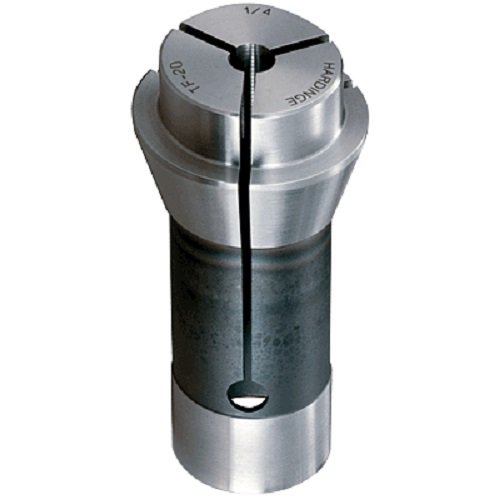Hardinge TF20 Round Serrated Precision Machined Swiss Collet, 5.5mm Hole Size