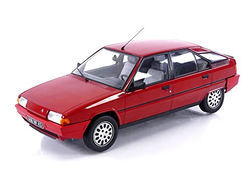 Norev NV181680 1:18 Citroen BX 16 TRS 1983-Vallelunga Red Modèle à Collectionner, Multi