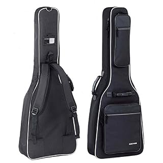Gewa Housse Guitare Premium 20mm pour guitare folk western noir 213200 - Les Beatles, Paul McCartney, John Lennon, RIngo Starr, George Harrison