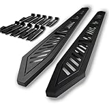 Side Step Bar Compatible For Tesla Cybertruck 2024 2025 Fixed Running Board Step Bars Pedal Protector (with Bracket)