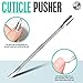 FANDAMEI Ingrown Toenail Removal Kit, Pedicure Tools, Nail Care Kit, Cuticle Trimmer, Nail Cuticle Nippers, Cuticle Kit Stainless Steel, Cuticle Clippers, Cuticle Pushers, Manicure Kit, Pedicure Kit