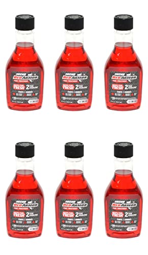 Echo 6 PK Genuine 7550012 12 oz Red Armor Fuel Treatment 2-Stroke 4-Stroke