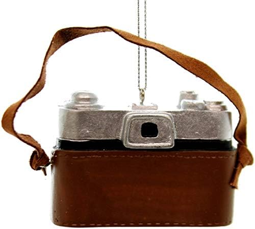 Kurt Adler Classic Camera Ornament, Brown image 5