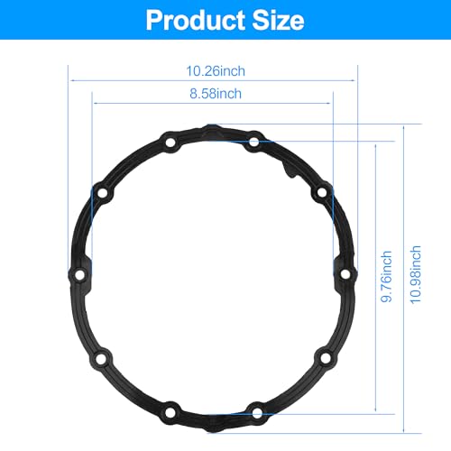 Image of Rear Suspension Axle Differential Pumpkin Housing Cover Gasket 15860607 | For Chevrolet Silverado 1500 For GMC Sierra Yukon For Cadillac Escalade ESV EXT 2009-2014