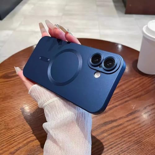 Étui de chargement sans fil magnétique antichoc compatible iPhone 16