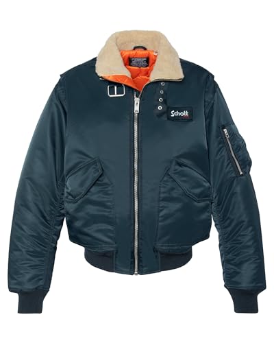Schott NYC Homme 210airwingrs-navy-m BLOUSON, Bleu, M EU