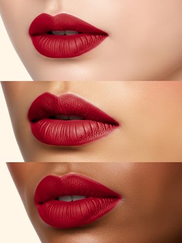 Image of FLiCKA Lip Poetry Matte Lipstick| Enriched With Vitamin E, Sulphate Free, Moisturizing, Long Lasting Upto 6Hrs, 02 Jack & Jill, 4g