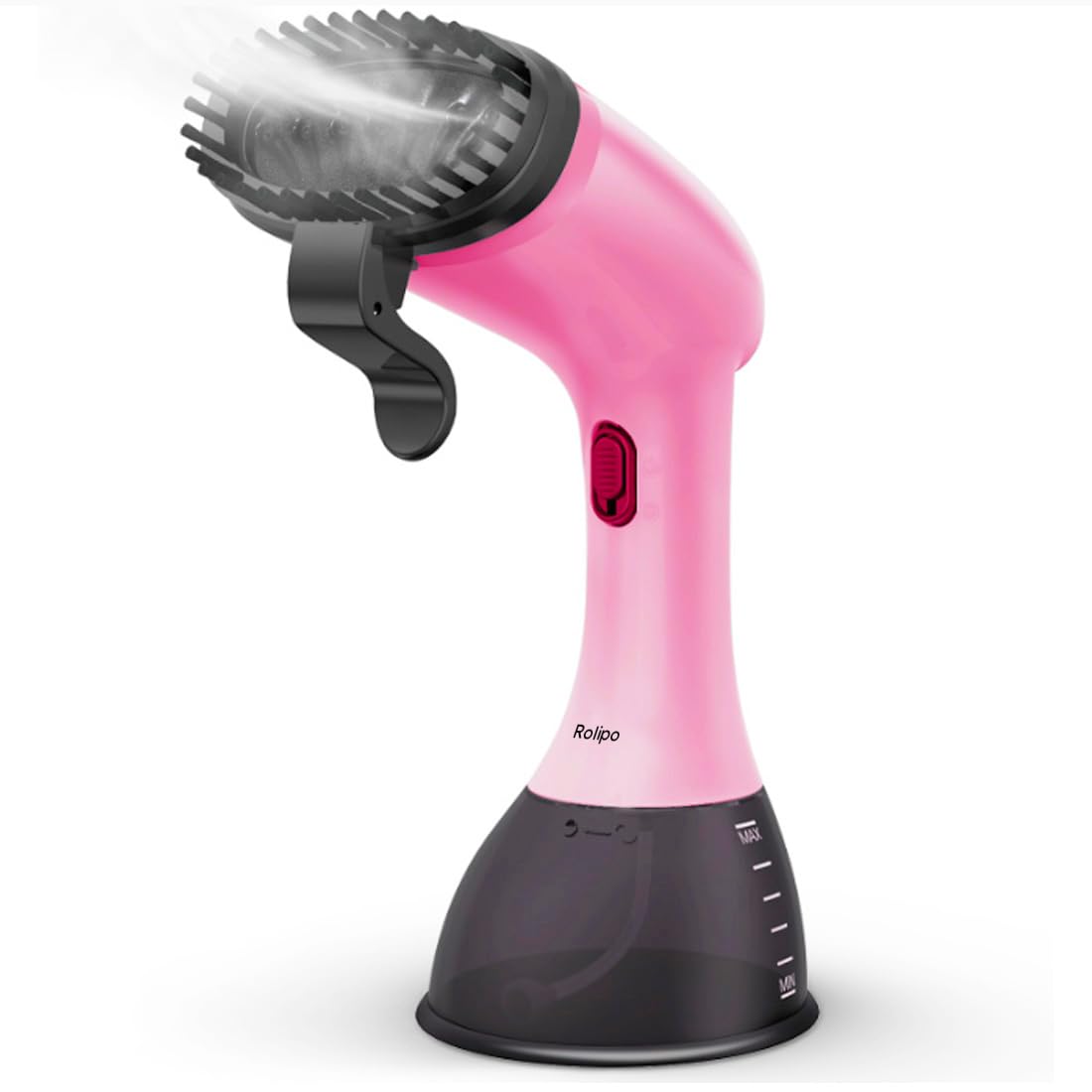 Rolipo Ferro da Stiro Verticale,Stiratrice Verticale, Serbatoio Acqua 400ml, Vapore 30g/min togliere le pieghe Facile e Veloce, Lunghezza Linea 2.2m, Bianco