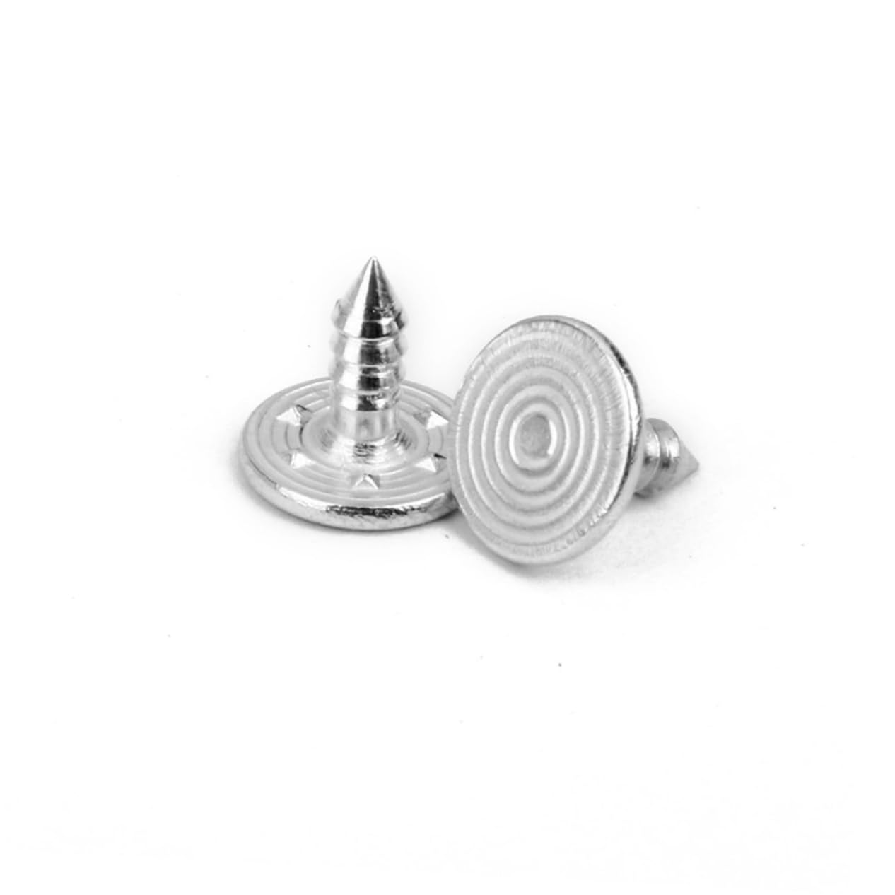 TEHAUX 3 Set Di Bottoni Per Jeans Con Motivo A Stella Da 17 Mm in Ottone Verde Da 17 Mm Semplici Alla Moda Installazione Rapida 50 Pezzi*3