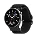 Produktbild kwmobile Armband kompatibel mit Huami Amazfit GTR Mini - Nylon Fitnesstracker Sportarmband Band in Schwarz - Innenmaße von