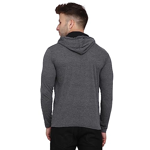 Image of Geum Men's Hooded Neck Full Sleeves T-Shirt