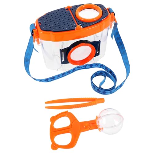 Kit explorador con caja de insectos Hohopeti y contenedor portátil de bichos para el colegio