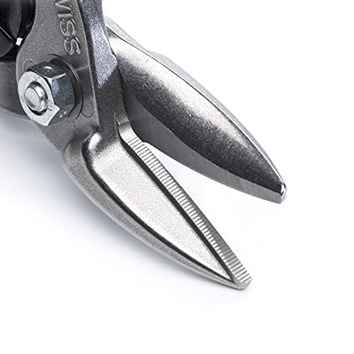 Crescent Wiss 9-3/4" Metalmaster® Compound Action Straight And Right Cut Aviation Snips - M2R, Multi, One Size #TOP3