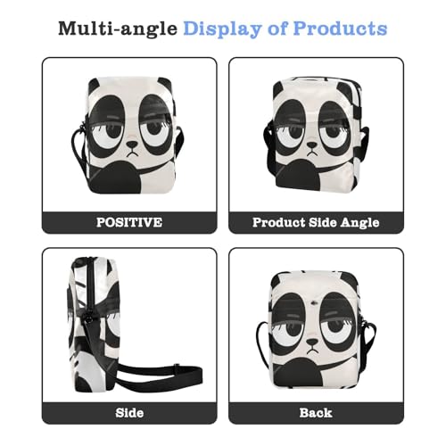 Cartoon Eyes messenger bags for women mens shoulder bag Cross Body Purses Adjustable Strap for work Shopping4