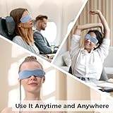 Aroma Season Heated Eye Mask, Great for Blepharitis and Dry Eyes Treatment, Relieve Dry Eye Syndrome, MGD and Styes (Blue) - Image 6