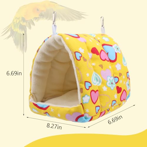 Hamac pour oiseaux de luxe nichoir d'hiver en peluche premium