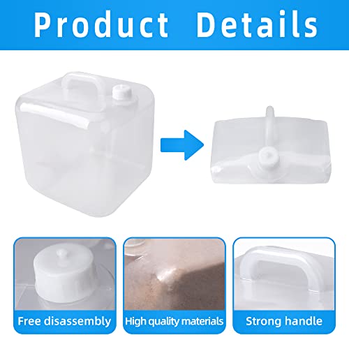 2 Pack Extra Thick Swimming Pool Ladder Weights- Foldable Pool Step Sandbag -Fillable Anchor Bag Container For Ground Pool Entry System #TOP3