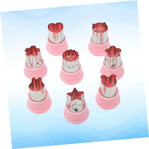 Amosfun Form zum Schneiden von Früchten kuchendekoration kuchen dekoration keksdosen tortendeko firmung gebaeckdosen plätzchen dosen cookie jar gemüseschneider Kekse formen