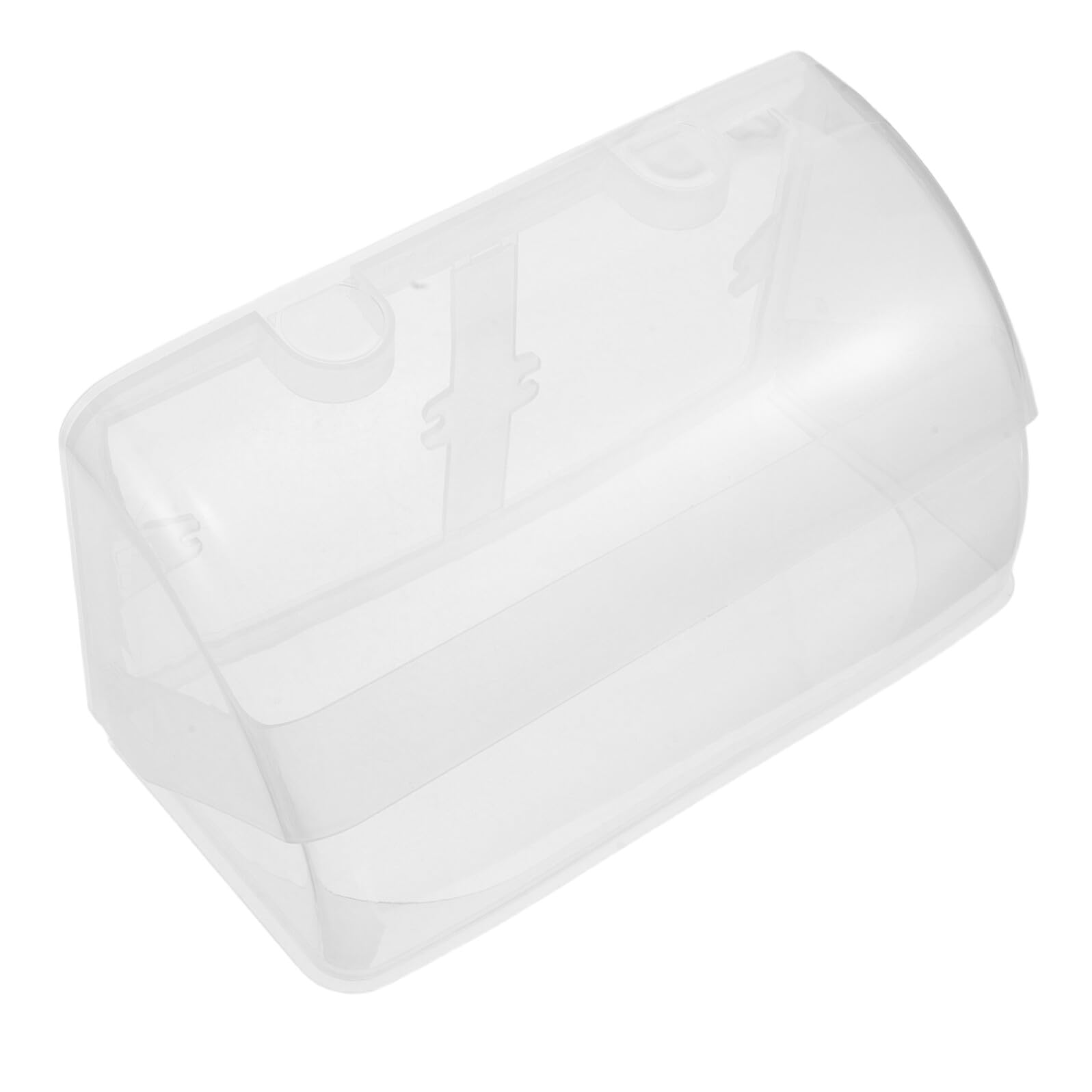 TOVINANNA Waterproof Socket Cover for Wall Outlet, Double Socket Rainproof Plastic Protector Box, Indoor and Outdoor Electrical Plug Safety Cover for Bathroom and Kitchen
