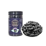 WEIJUEJIYI Premium Dried Black Mulberries - Natural, Unsulfured,Vegan ,Great for Snacking, Baking and Brewing