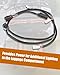 Lighting Power Harness Fit for Harley Davidson Tour Pak Light Bar 2014+, Replace 67800093 68000313, Not Include CB Antenna Harness