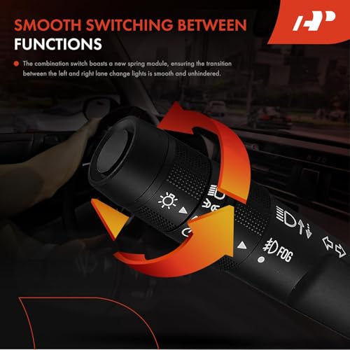 A-Premium Turn Signal Switch Headlight Dimmer (Auto) Multifunction Switch by A-Premium - Used condition - Image 4