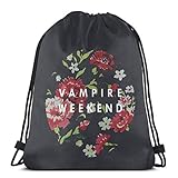 Länge: 43 cm Breite: 36 cm Vampire-Weekend Turnbeutel mit Kordelzug Sportrucksack Reiserucksack