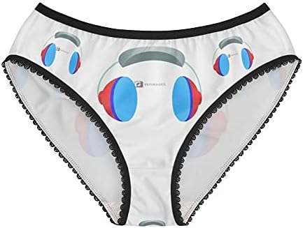 Copy of Headphones Panties, Headphones Underwear, Briefs, Cotton Briefs, Funny Underwear, Panties For Women