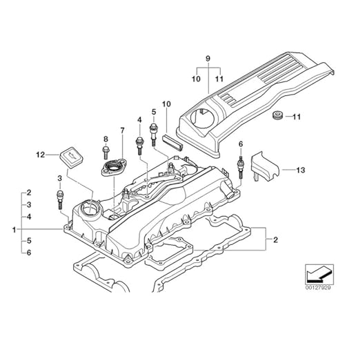Juntas de válvulas BMW E90 E46 soluciona fugas 11120028033 3