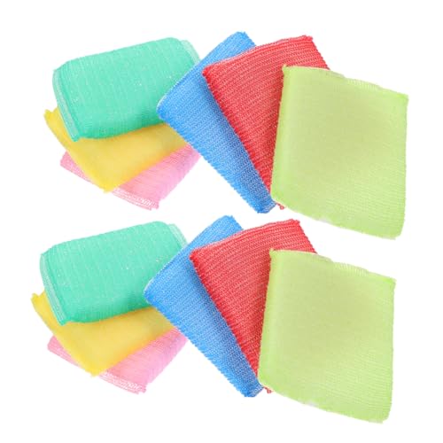 Alipis Non-Scratch Dish Scrubber Pads 24pcs Dishwasher Sponge Reusable Odor-Free Dish Scrub Pad for Kitchen Sponge Cleaning