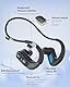 SANOTO Kopfhörer Schwimmen, In Ear Kopfhörer Bluetooth 5.4, IPX8 Unterwasser Kopfhörer Schwimen 8G MP3 Player Sport Kopfhörer zum Schwimmen Laufen, Surfen
