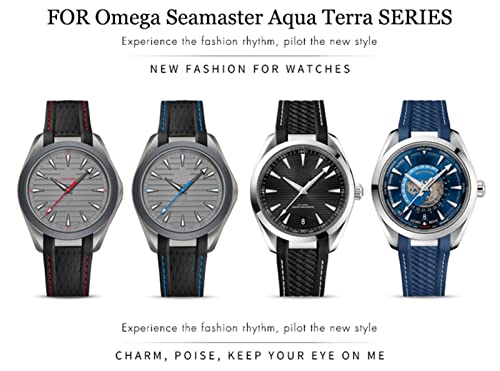 Correa de reloj de silicona de 20 mm con hebilla de acero resistente 6