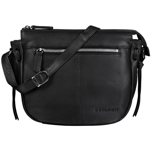 Petit sac à l'épaule cuir marron pour ranger vos essentiels de soirée