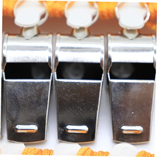 Silbatos metálicos KICHOUSE 12 piezas para deporte miniatura 6