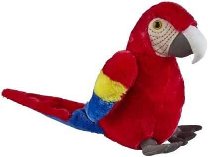 RavensdenSCARLET MACAW/Parrot Plush Soft Toy - 30cm