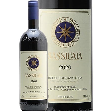 Sassicaia 2020 赤ワイン 750ml Amazon.co.jp: 【パーカーポイント96点】サッシカイア 2020