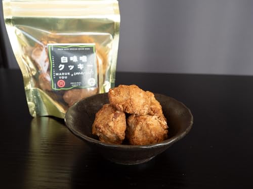 [選べる容量] 白味噌 クッキー 選べる 容量 小 4袋 大 1袋 大豆 味噌 素朴 洋菓子 お菓子 おやつ 和 健康 (小4袋)