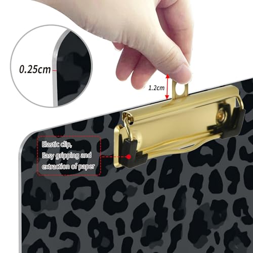 Porte-bloc A4 acrylique idéal pour infirmières et organisation de bureau moderne