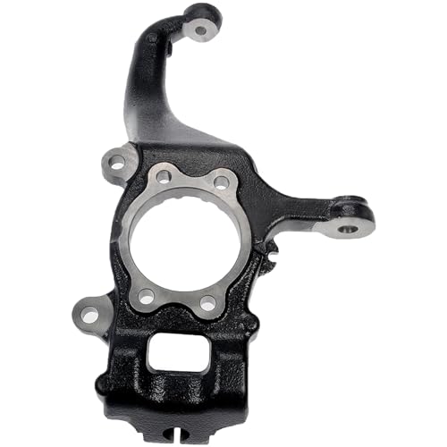 Image of Detroit Axle - Front Right Steering Knuckle for 2005-2019 Nissan Frontier 2005-2012 Pathfinder Xterra Passenger Side Steering Knuckle Assembly 2006 2007 2008 2009 2010 2011 Replacement