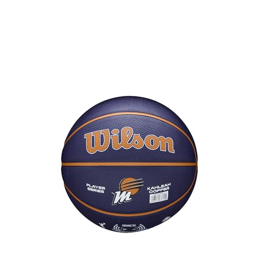 Ballon de basket Wilson WNBA taille 3 Kahleah Copper : petit espace, grand jeu sans compromis
