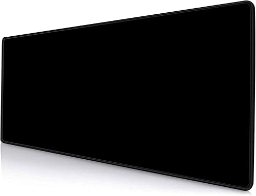 Vista 22 de Alfombrilla de mouse para juegos, base de goma antideslizante grande, alfombrilla para mouse y teclado, alfombrilla de escritorio con bordes 15